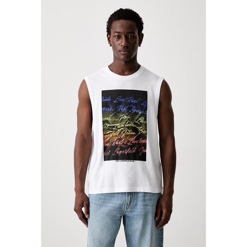 Karl Lagerfeld Jeans top pánský bavlněný