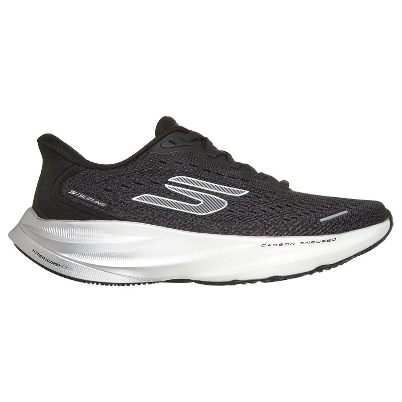 Skechers Ženy Slip-ins: Aero Spark Shoes v Černá/Nachový/Růžový,