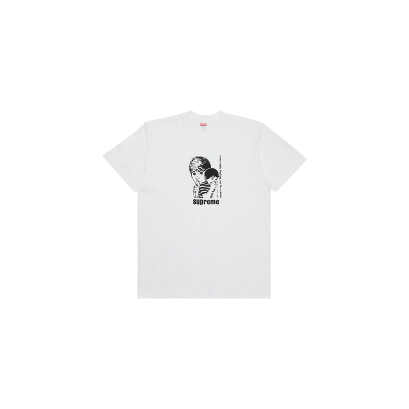 Supreme Freaking Out Tee White