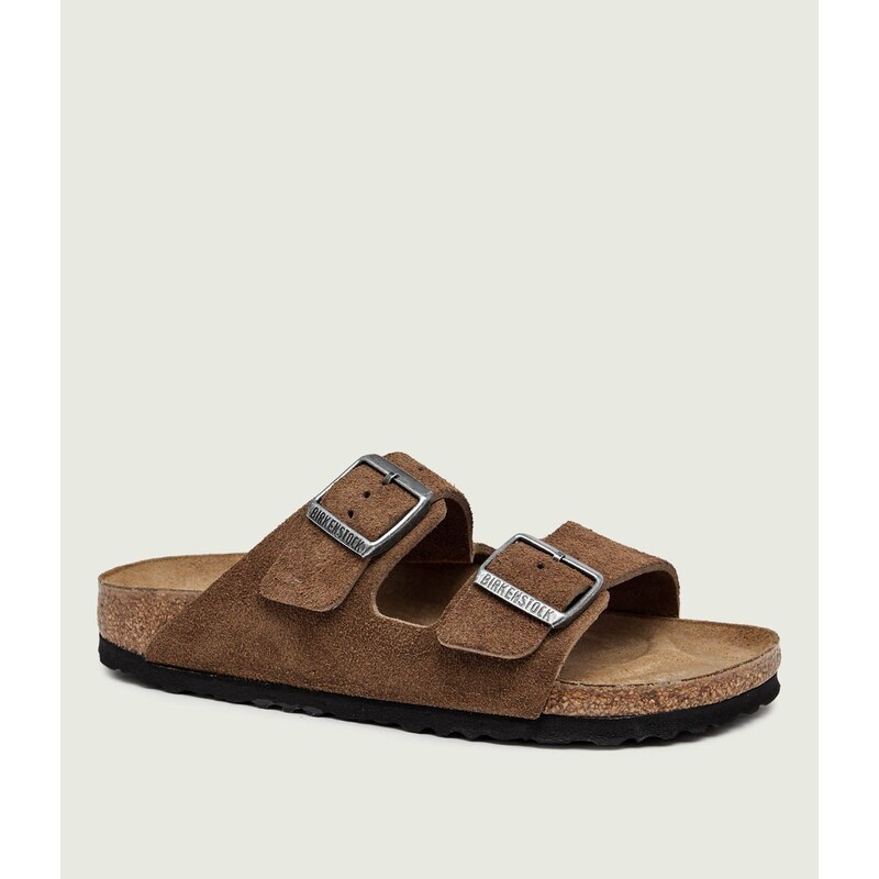 Birkenstock Pantofle Arizona | semiš | narrow fit