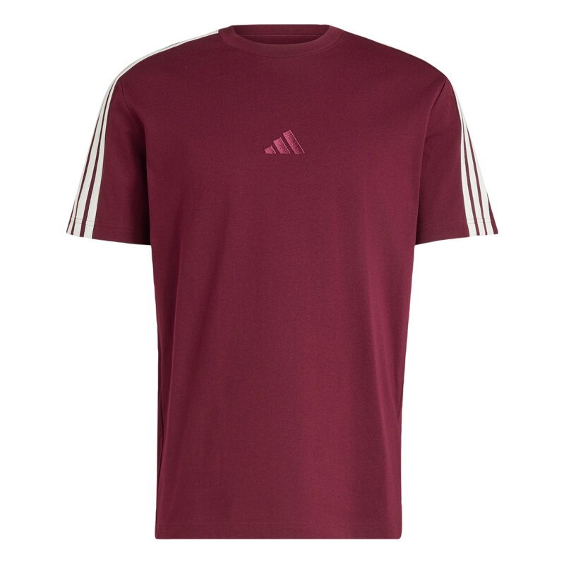 ADIDAS SPORTSWEAR Funkční tričko Kit bordó / bílá
