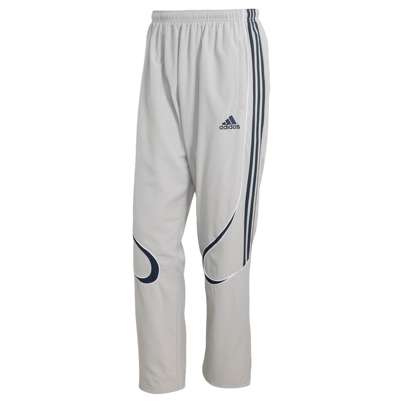 ADIDAS ORIGINALS Kalhoty Teamgeist Adicolor světle šedá / černá