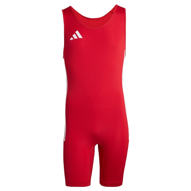 ADIDAS PERFORMANCE Sportovní souprava Powerlift červená / bílá