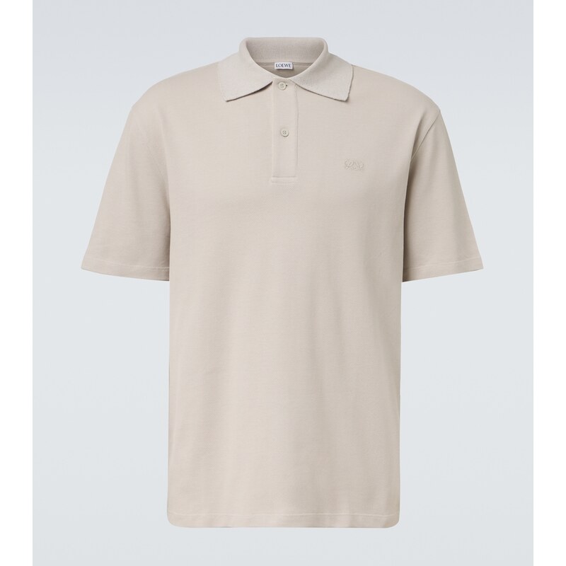 Loewe Double L cotton piquÃ polo shirt