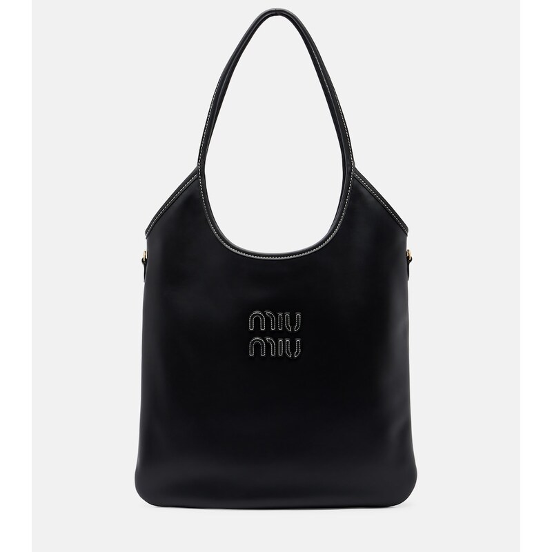 Miu Miu Ivy Medium leather shopper