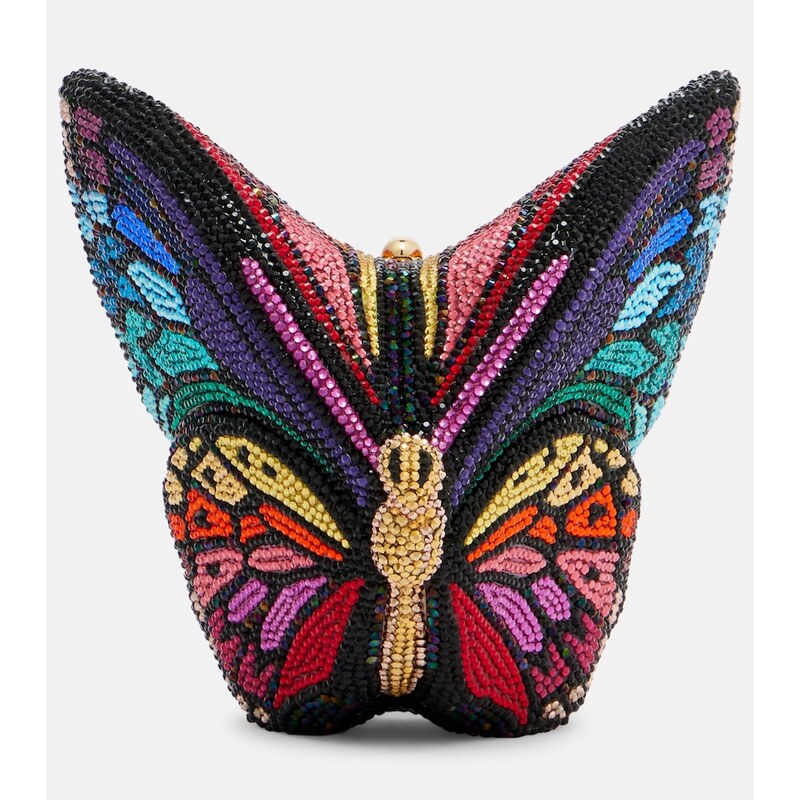 Judith Leiber Couture Butterfly embellished clutch