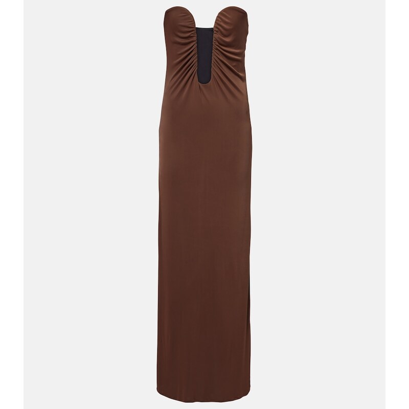 Adriana Degreas Strapless maxi dress