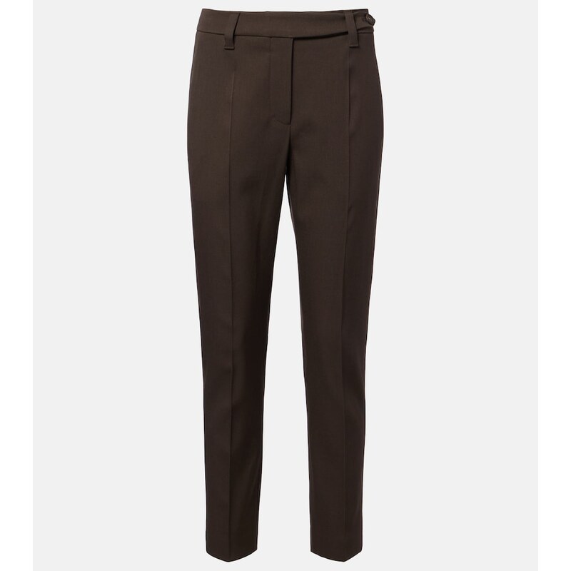 Brunello Cucinelli Monili wool slim pants