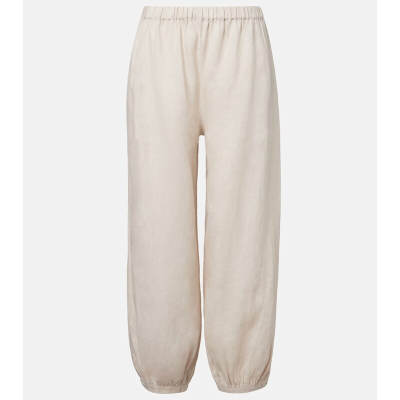 Velvet Camber linen balloon pants