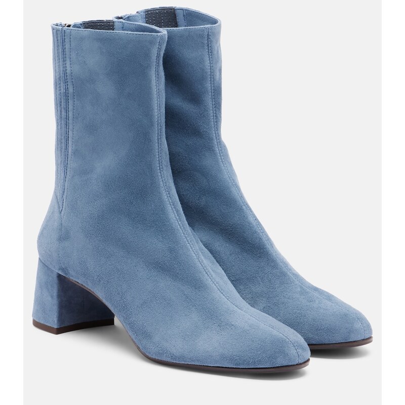 Aquazzura Saint HonorÃ suede ankle boots