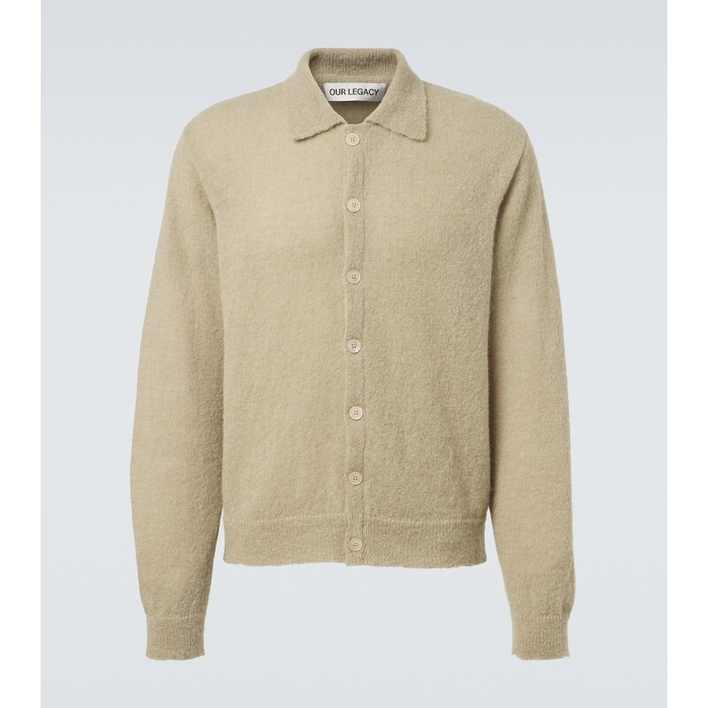 Our Legacy Evening wool and cashmere-blend cardigan