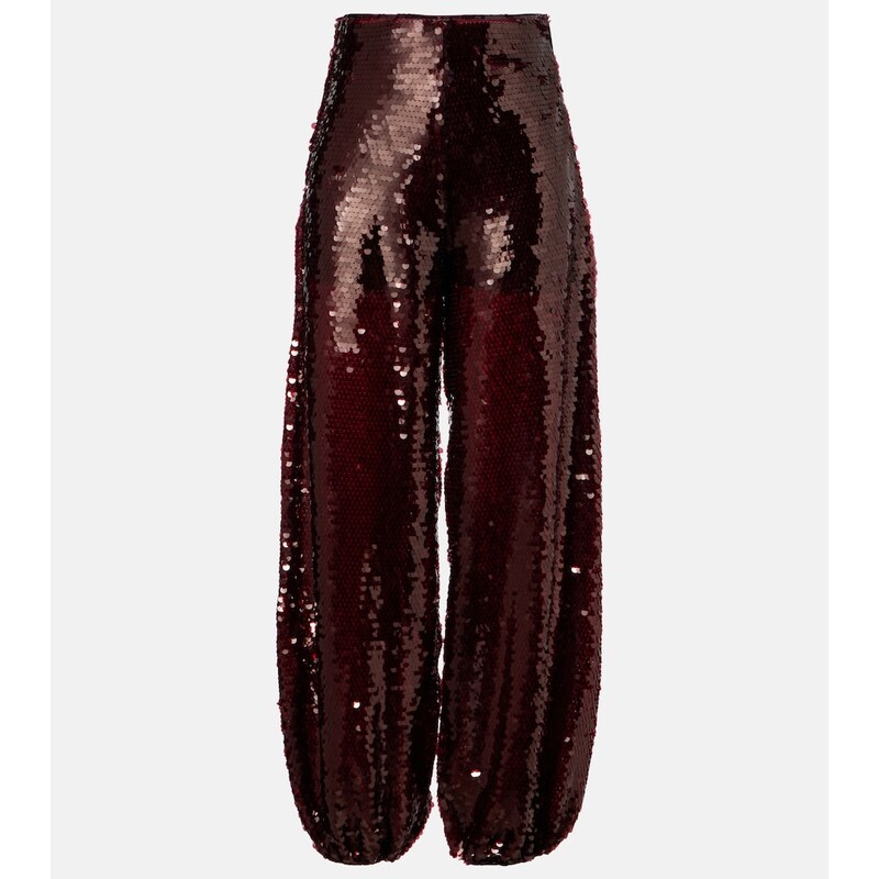 Adriana Degreas Sequined balloon pants