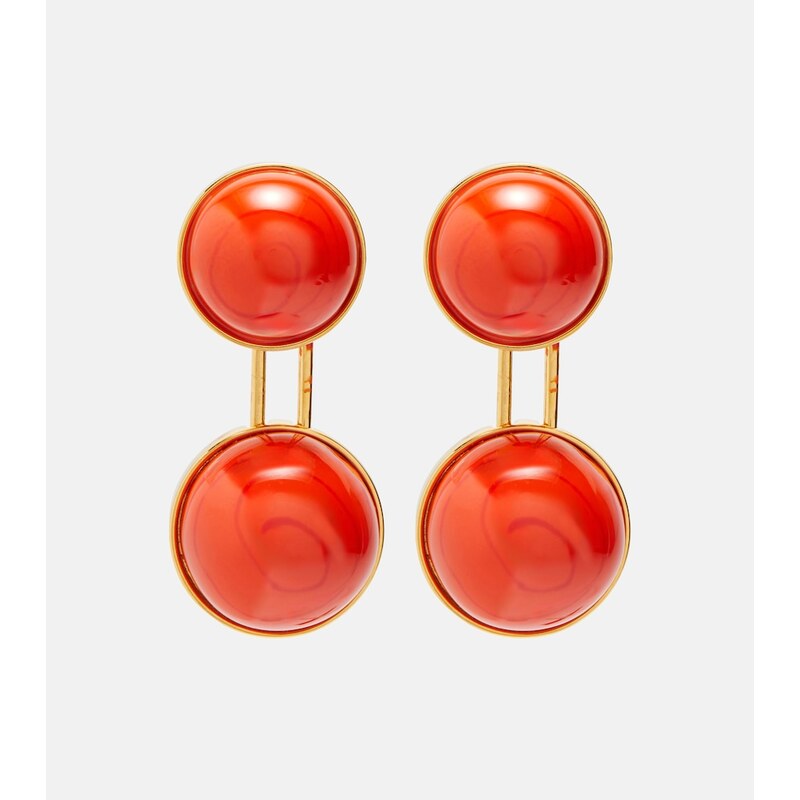 Dámské náušnice Alaïa Sphere Small v barvě Orange