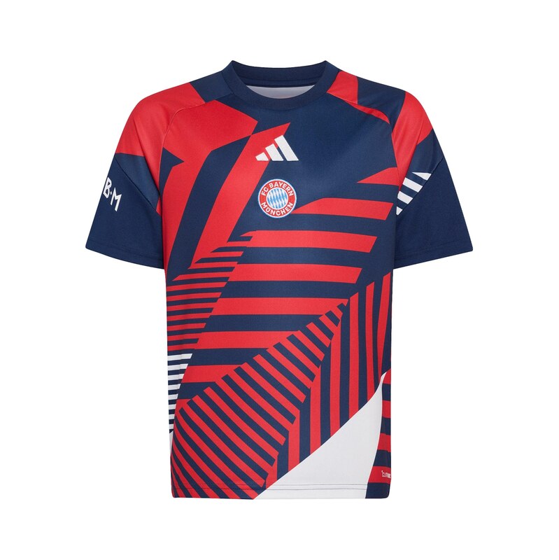 ADIDAS PERFORMANCE Tričko modrá / červená