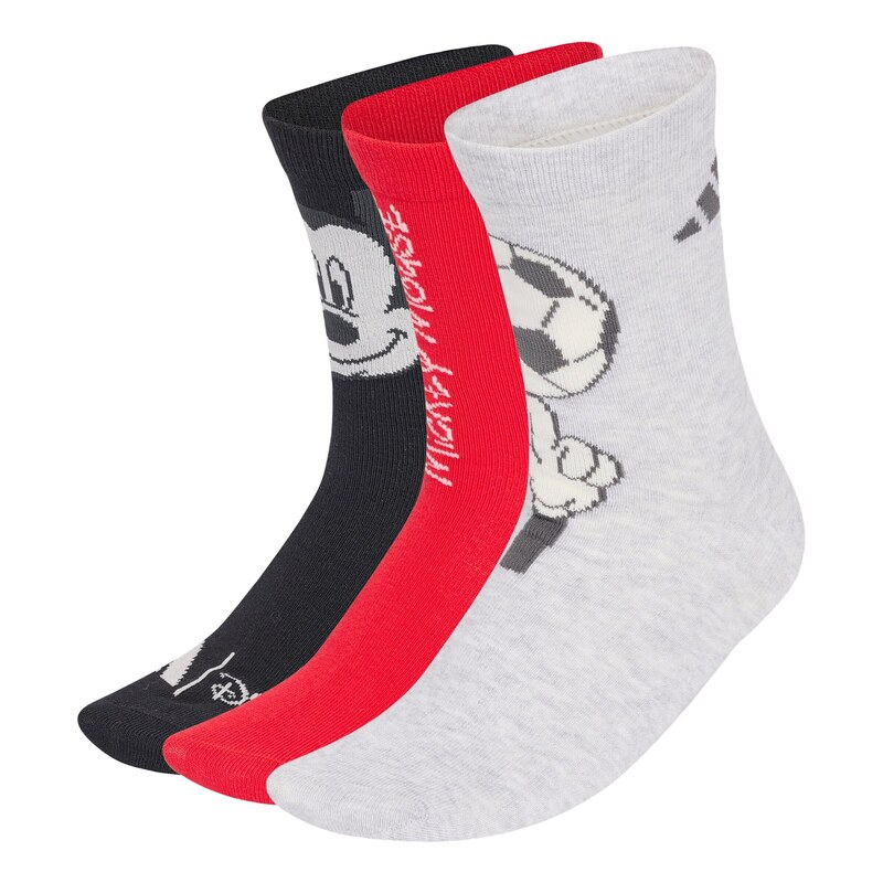 ADIDAS SPORTSWEAR Sportovní ponožky Disney Micky Maus šedý melír