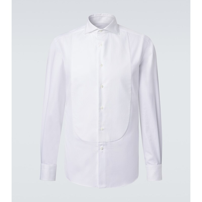Brunello Cucinelli Cotton tuxedo shirt