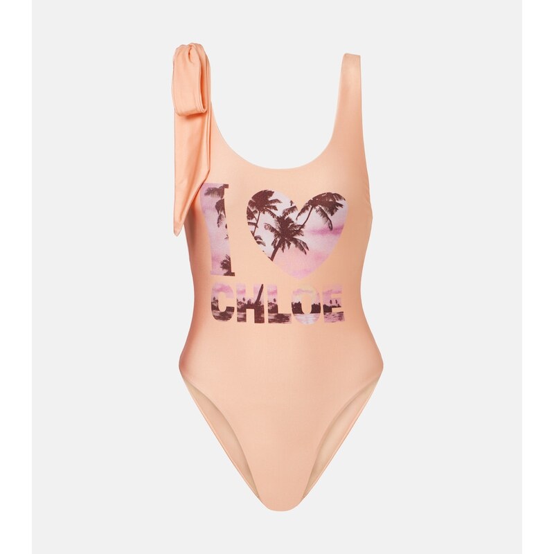 Chloe ChloÃ Printed swimsuit