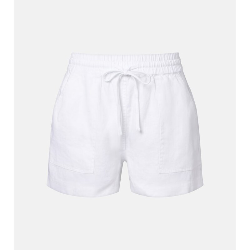 Velvet Sutton linen shorts