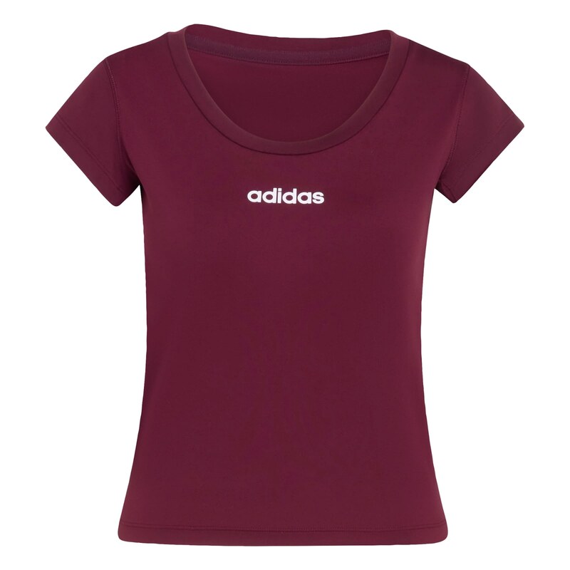 ADIDAS PERFORMANCE Funkční tričko Hyperglam vínově červená /