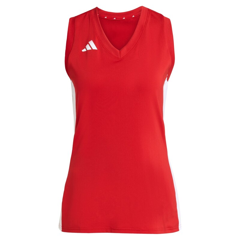 ADIDAS PERFORMANCE Sportovní top Quickset červená / bílá