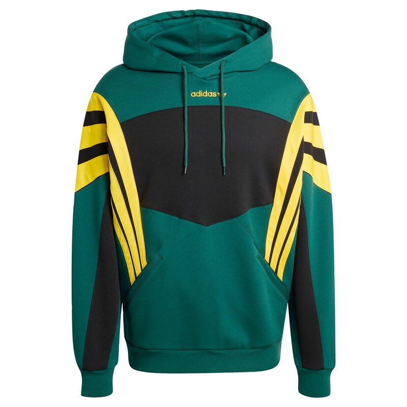 ADIDAS ORIGINALS Mikina Santiago světle žlutá / smaragdová /