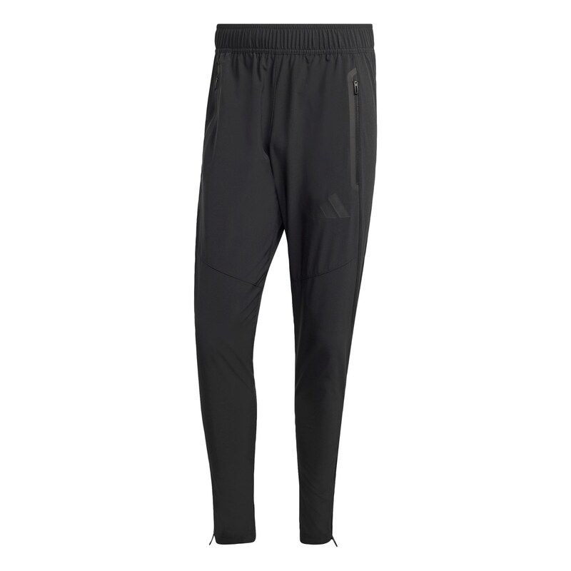 ADIDAS PERFORMANCE Sportovní kalhoty Tiro šedá / černá