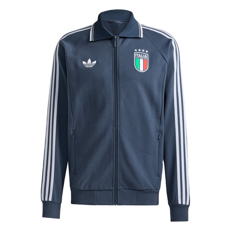ADIDAS PERFORMANCE Sportovní bunda Italy Away Anthem tmavě modrá