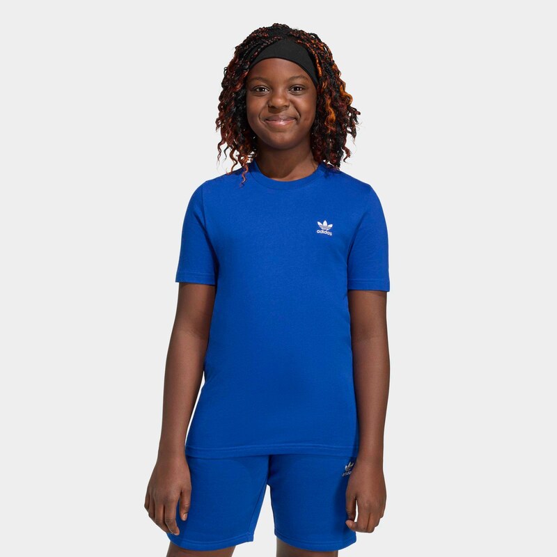 ADIDAS ORIGINALS Tričko Trefoil Essentials tmavě modrá / bílá