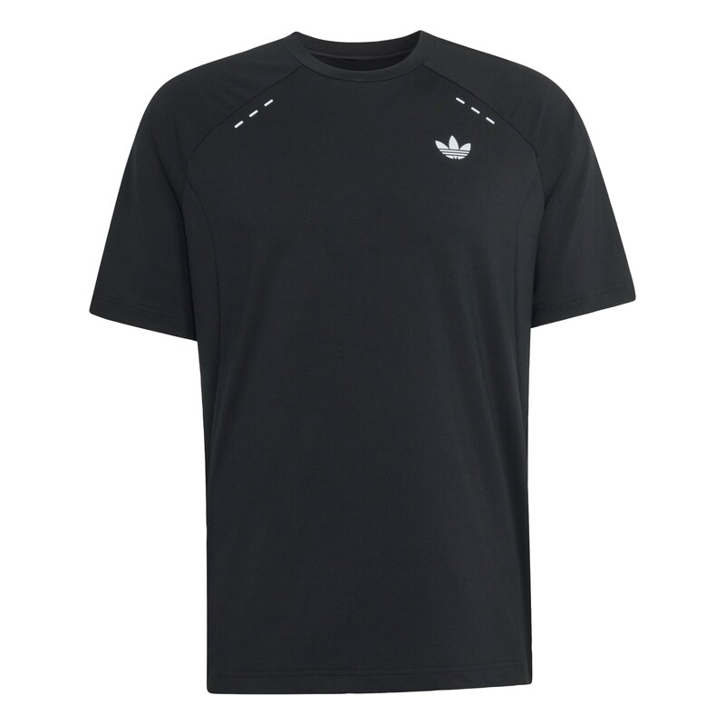 ADIDAS ORIGINALS Tričko ESSENTIALS černá / bílá