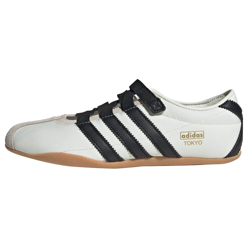 ADIDAS ORIGINALS Baleríny s řemínky Tokyo černá / offwhite