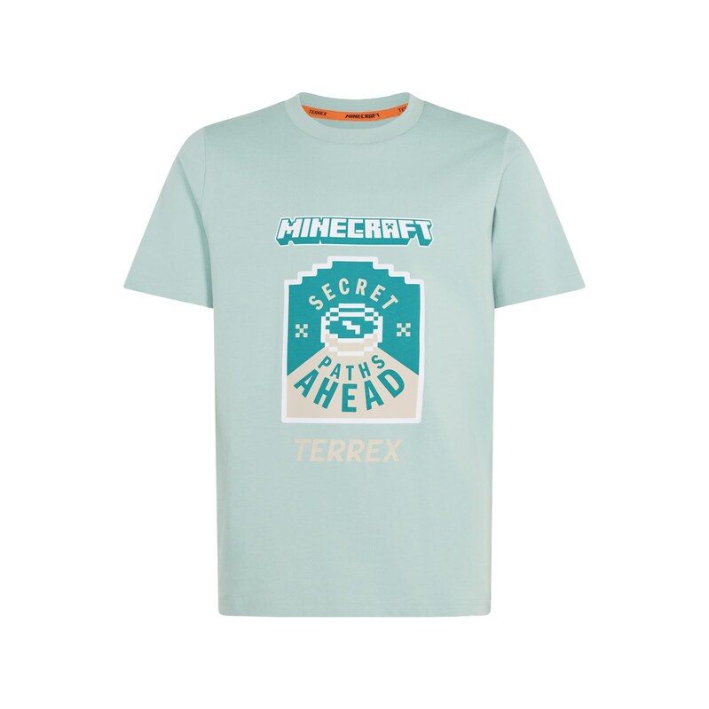 ADIDAS TERREX Funkční tričko Minecraft tělová / mátová