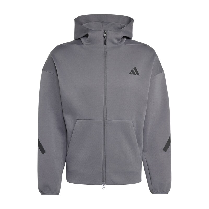 ADIDAS SPORTSWEAR Sportovní mikina Z.N.E. tmavě šedá / černá