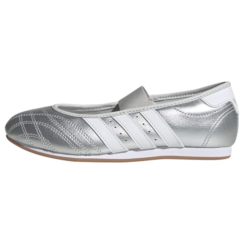 ADIDAS ORIGINALS Baleríny Taekwondo stříbrná / bílá