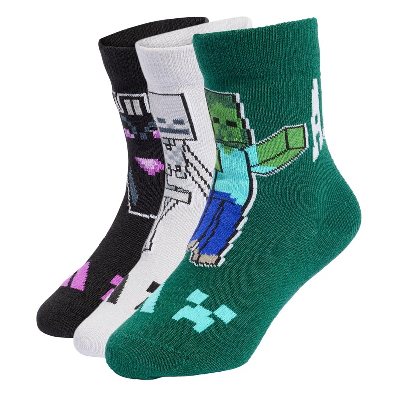 ADIDAS SPORTSWEAR Sportovní ponožky Minecraft světle šedá /