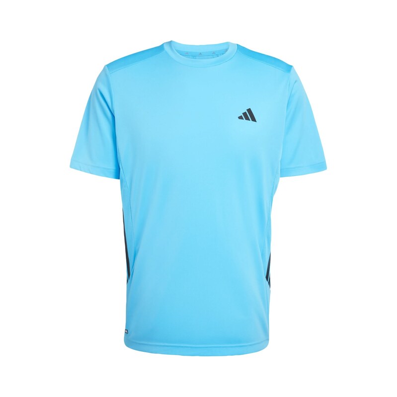 ADIDAS PERFORMANCE Funkční tričko Essentials aqua modrá / černá