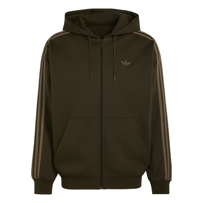 ADIDAS ORIGINALS Mikina Adicolor olivová / tmavě zelená