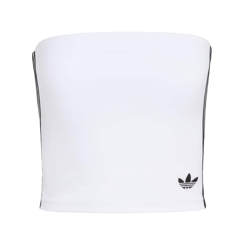 ADIDAS ORIGINALS Top 3 STRIPES TUBE černá / bílá