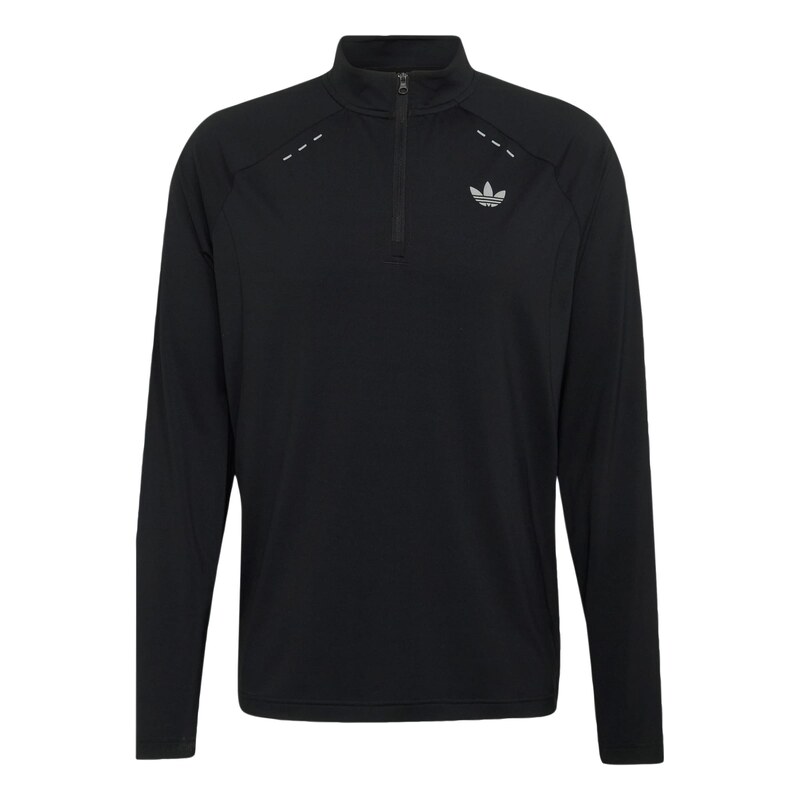 ADIDAS ORIGINALS Tričko Trefoil Essentials světle šedá / černá