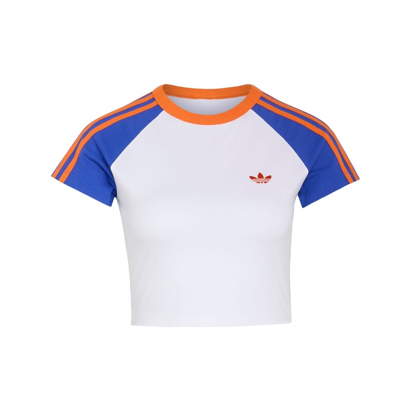 ADIDAS ORIGINALS Tričko Sst modrá / tmavě oranžová / bílá