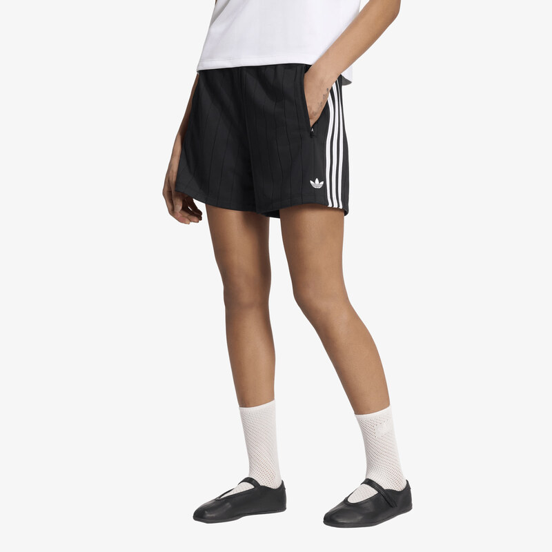 adidas Originals Šortky adidas Pinstripe Firebird Shorts Black/