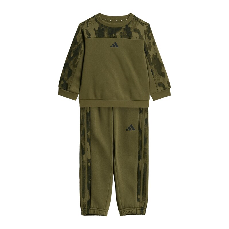 ADIDAS SPORTSWEAR Tepláková souprava Seasonal Essentials olivová