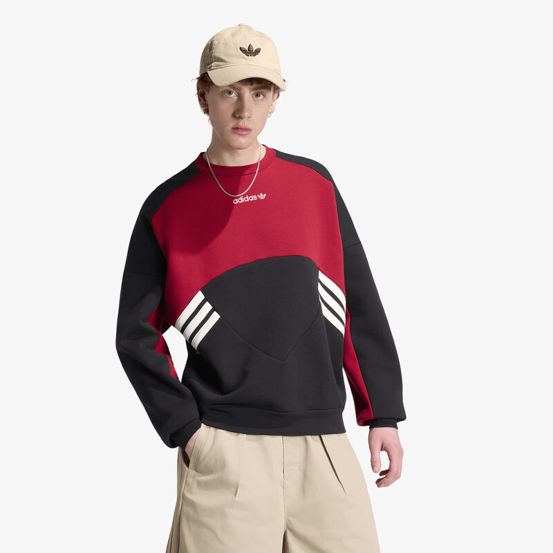adidas Originals Mikina adidas Cutline Crewneck Sweatshirt Black