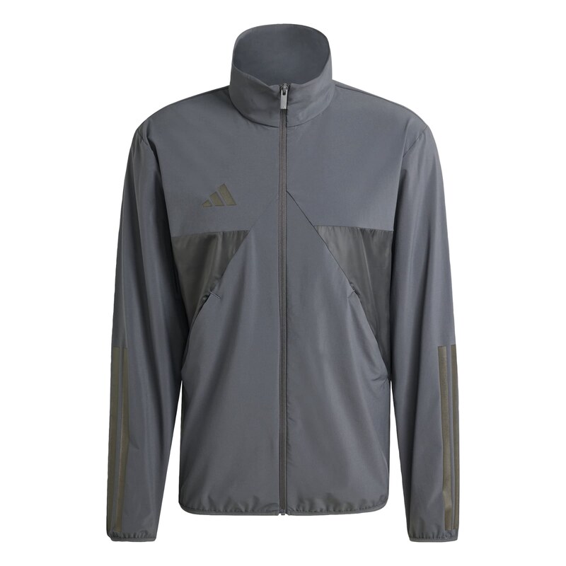 ADIDAS SPORTSWEAR Sportovní bunda House of Tiro čedičová šedá /