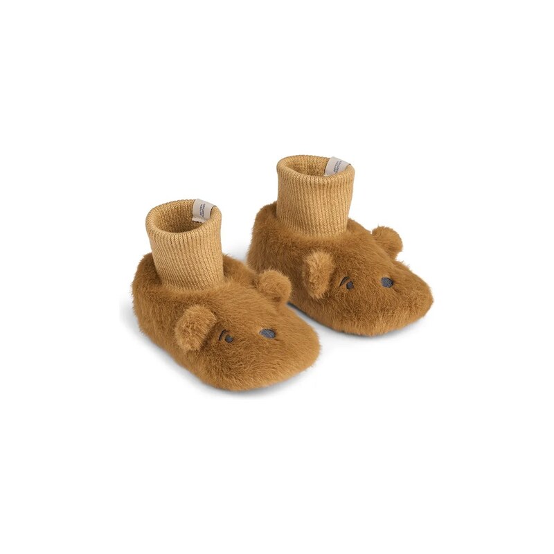 Liewood kojenecké pantofle Beth Bear Plush Slipper