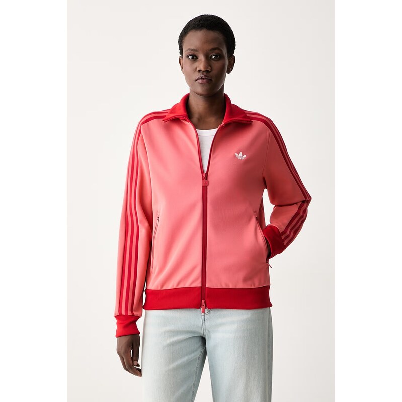 adidas Originals rozepínací mikina dámská s bavlnou Beckenbauer