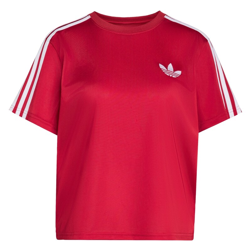 ADIDAS ORIGINALS Tričko Firebird červená / bílá