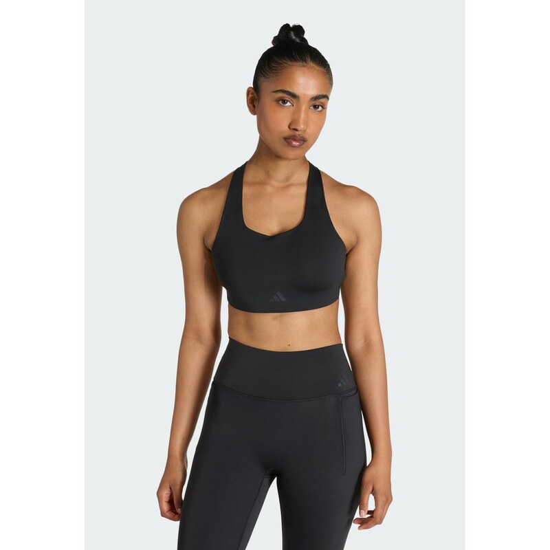ADIDAS PERFORMANCE Sportovní podprsenka Optime Power černá