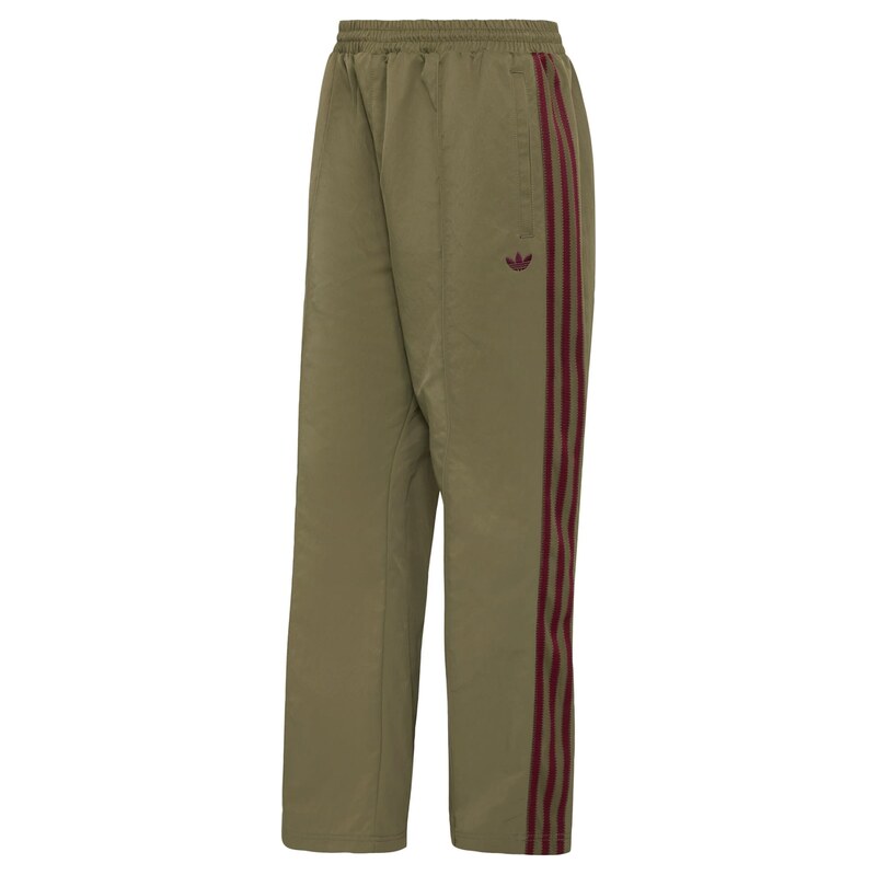 ADIDAS ORIGINALS Kalhoty Britcore olivová / vínově červená