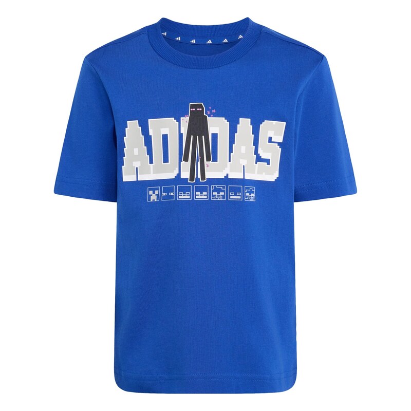 ADIDAS SPORTSWEAR Funkční tričko Adidas x Minecraft modrá /