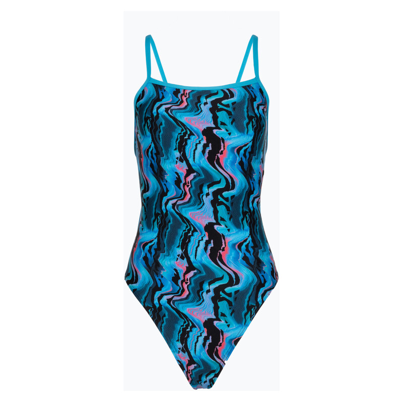 Dámské jednodílné plavky Speedo Printed Web Back canyon ombre